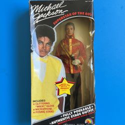 Retro 80’s Michael Jackson Doll