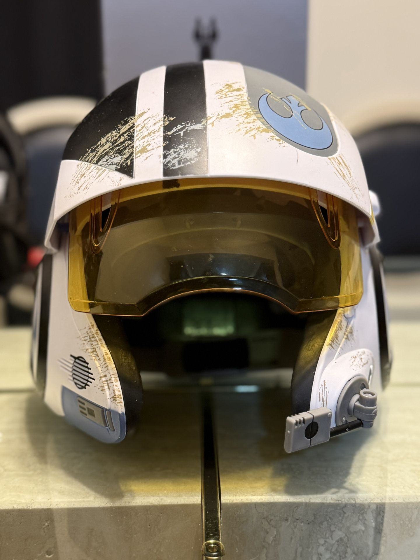 Star Wars Resistance Pilot Helmet Poe Dameron Style | Electronic Roleplay Helmet