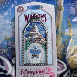 Disneyland Trade Windows Of Attraction Matterhorn Disney Limited Edition Pin