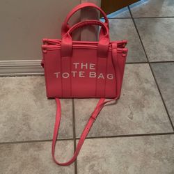 Pink tote bag purse Brand new
