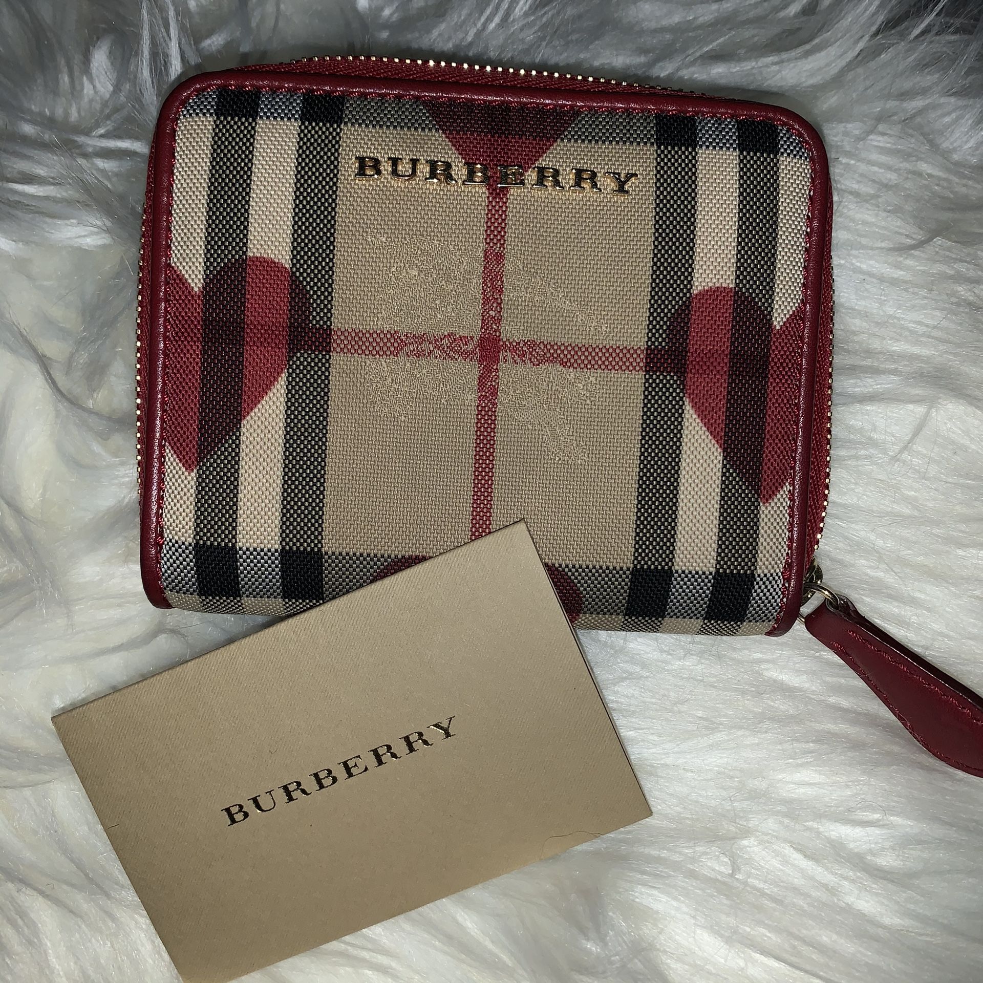 Authentic Burberry Wallet (Small)