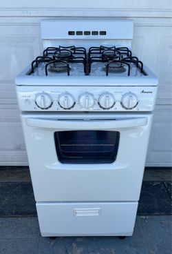 Small Amana Gas Stove (Delivery )