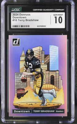 2024 Donruss Optic Downtown Terry Bradshaw 