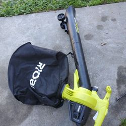 Ryobi 40v Vac Attack Vacuum Mulcher No Battery No Charger 