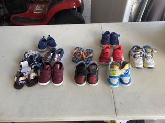 Boys Shoes size 0-3mos to size 6 $25 OBO