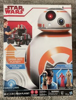 Star Wars Force Link BB-8 2 In 1 Mega Playset