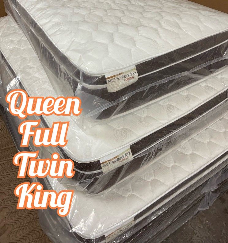 New Queen Pillow Top
