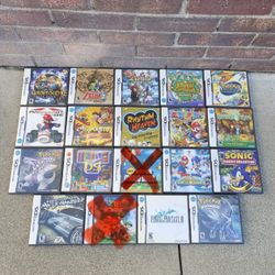 Nintendo Ds Games Authentic 