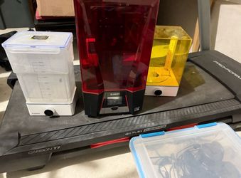 3D Printer, Curer, & Washer