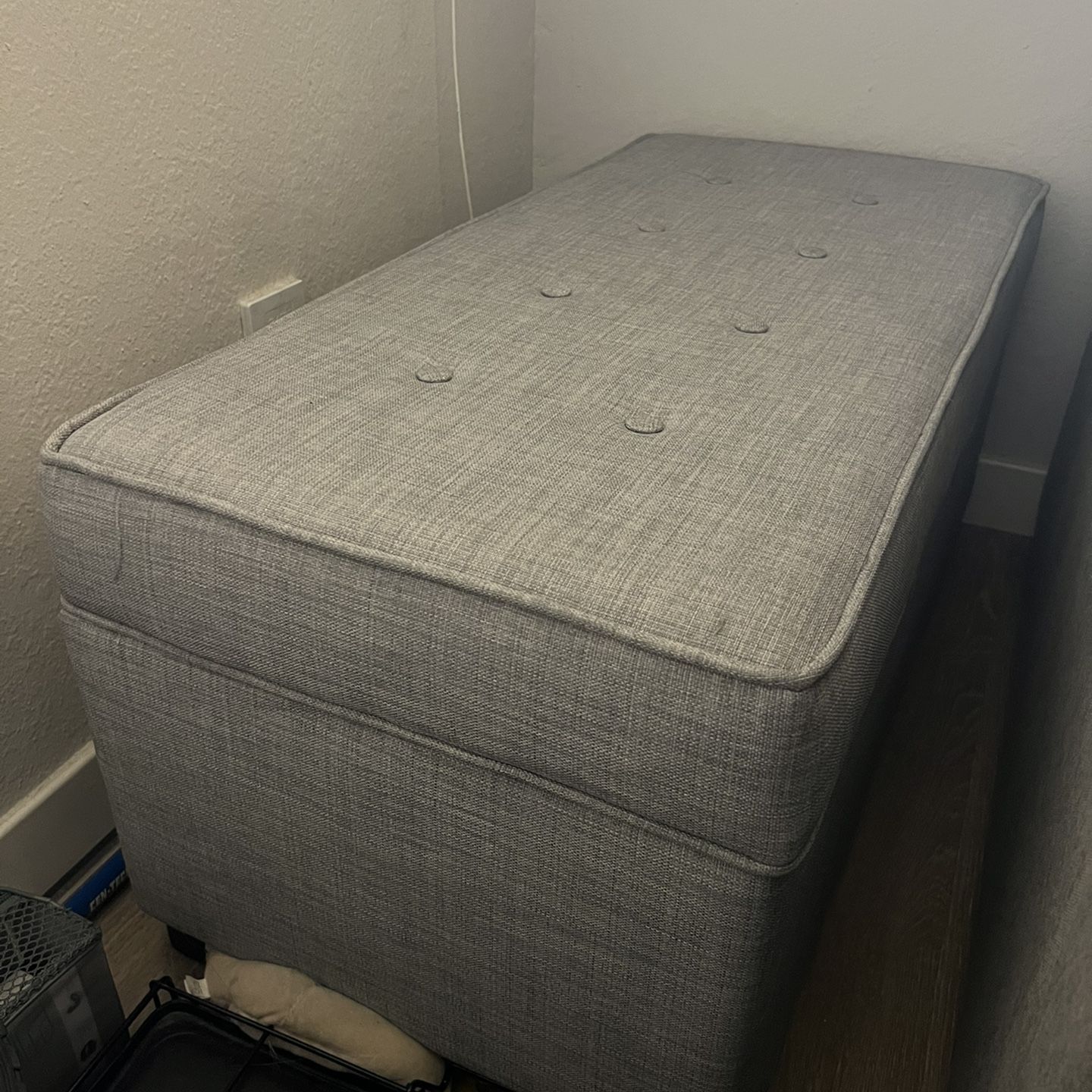 Shelton storage ottoman deals