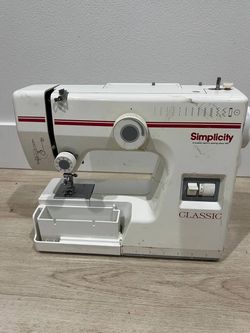 Simplicity Classic Sewing Machine Model S-02 Vintage Zig Zag