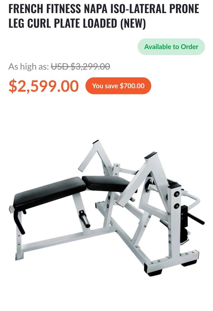 Leg Curl Machine