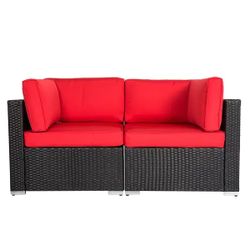 Kinsunny Outdoor Sectional Sofa All Weather Patio Furniture