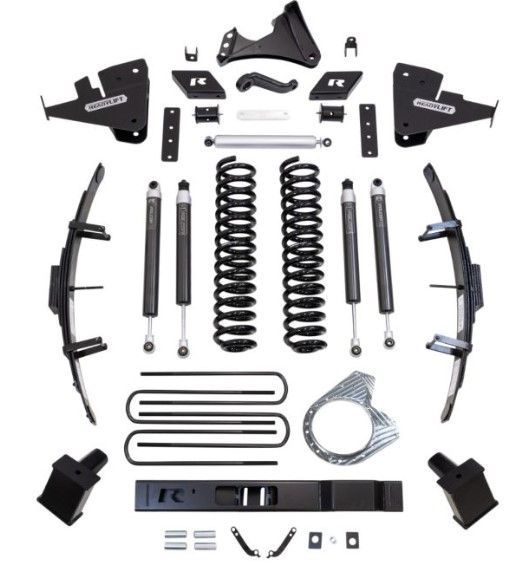 SUSPENSION READY LIFT 8.5" Lift Kit W/ Falcon Shocks - Ford Super Duty Diesel F250/F350 4WD 2017-2022