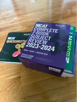 Mcat complete 7-book 2023-2024