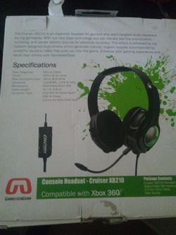 Gamer Head phones In Box