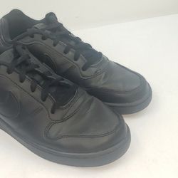 Nike Ebernon Low Shoes Sneakers AQ1775-003 All Black Men's Size 10 