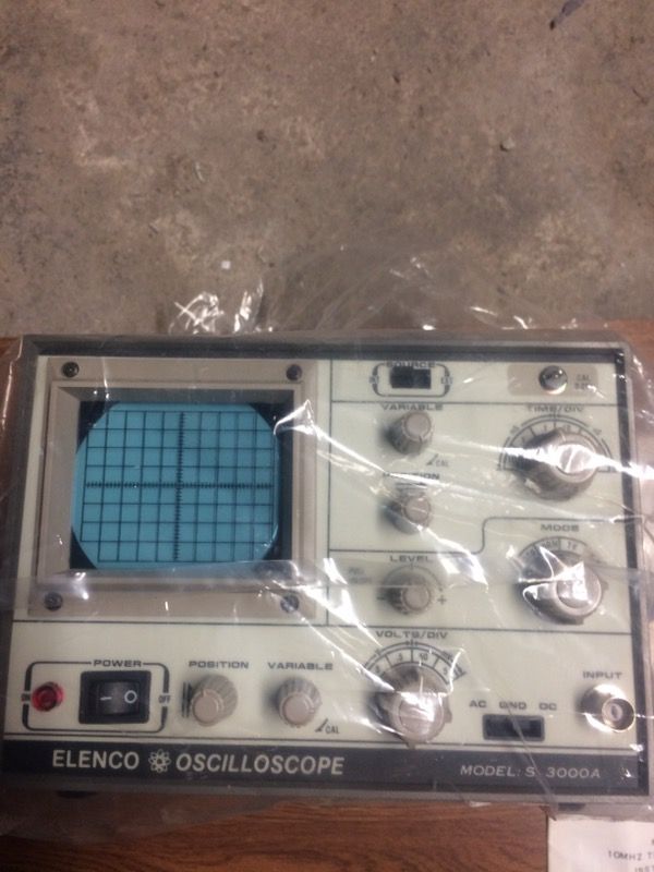Elenco S3000A 10 MHz Oscilloscope