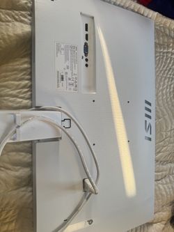 MSI Pro White Monitor