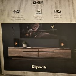 Klipsch KD-51M Bookshelf Speakers Pair Black