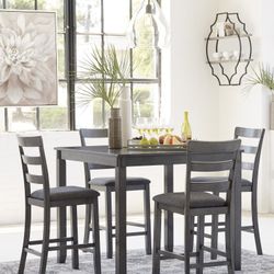 ASHLEY 5-PK COUNTER HEIGHT DINING SET