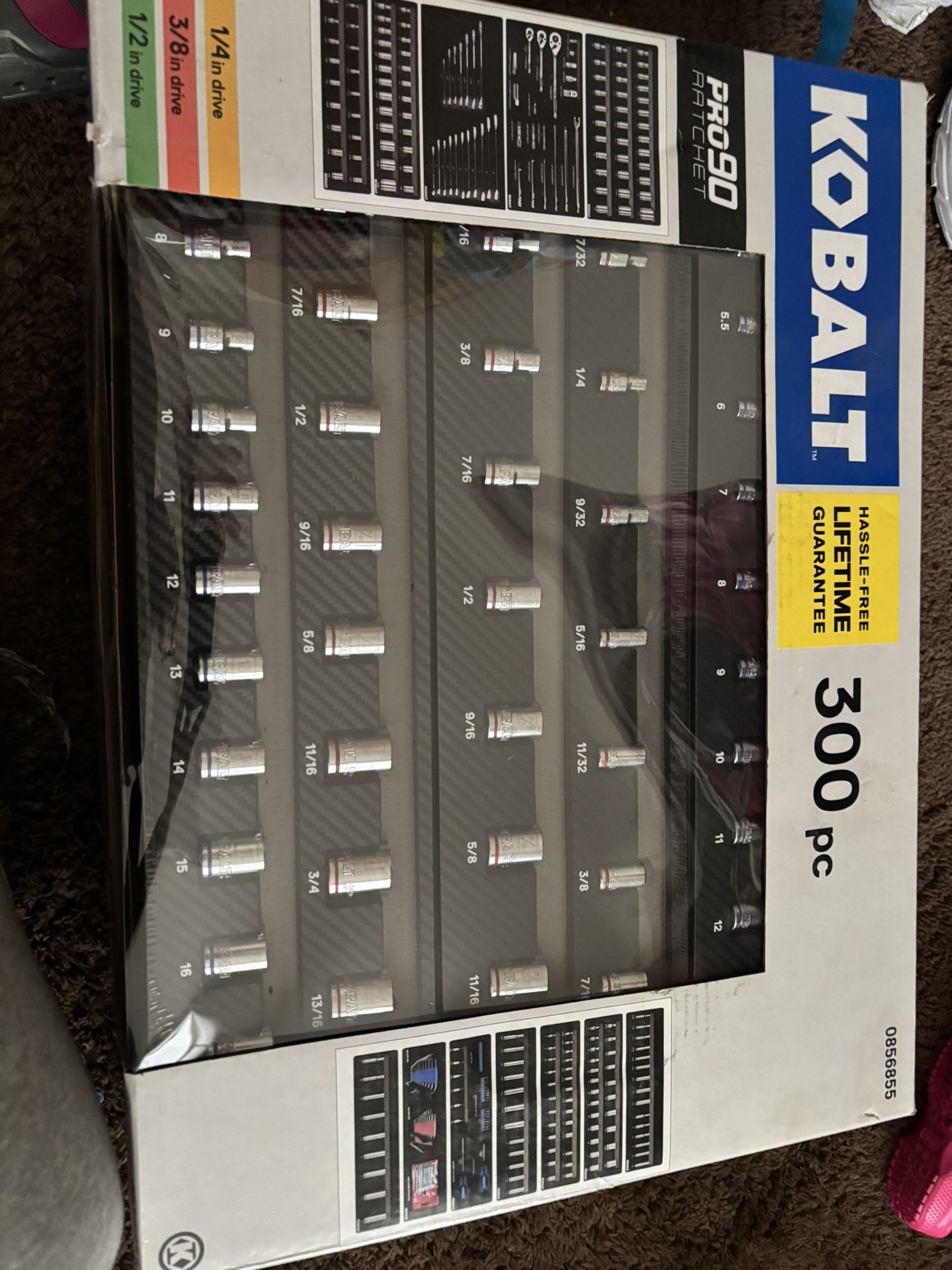 Kobalt 300pc Ratchet Set 