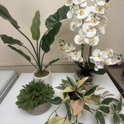 Artificial decorative plants
