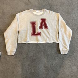Cropped LA sweatshirt