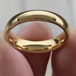 Wedding Ring New Gold 