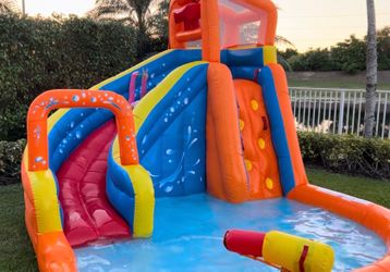 H20Go Inflatable Water Slide and Air Pump
