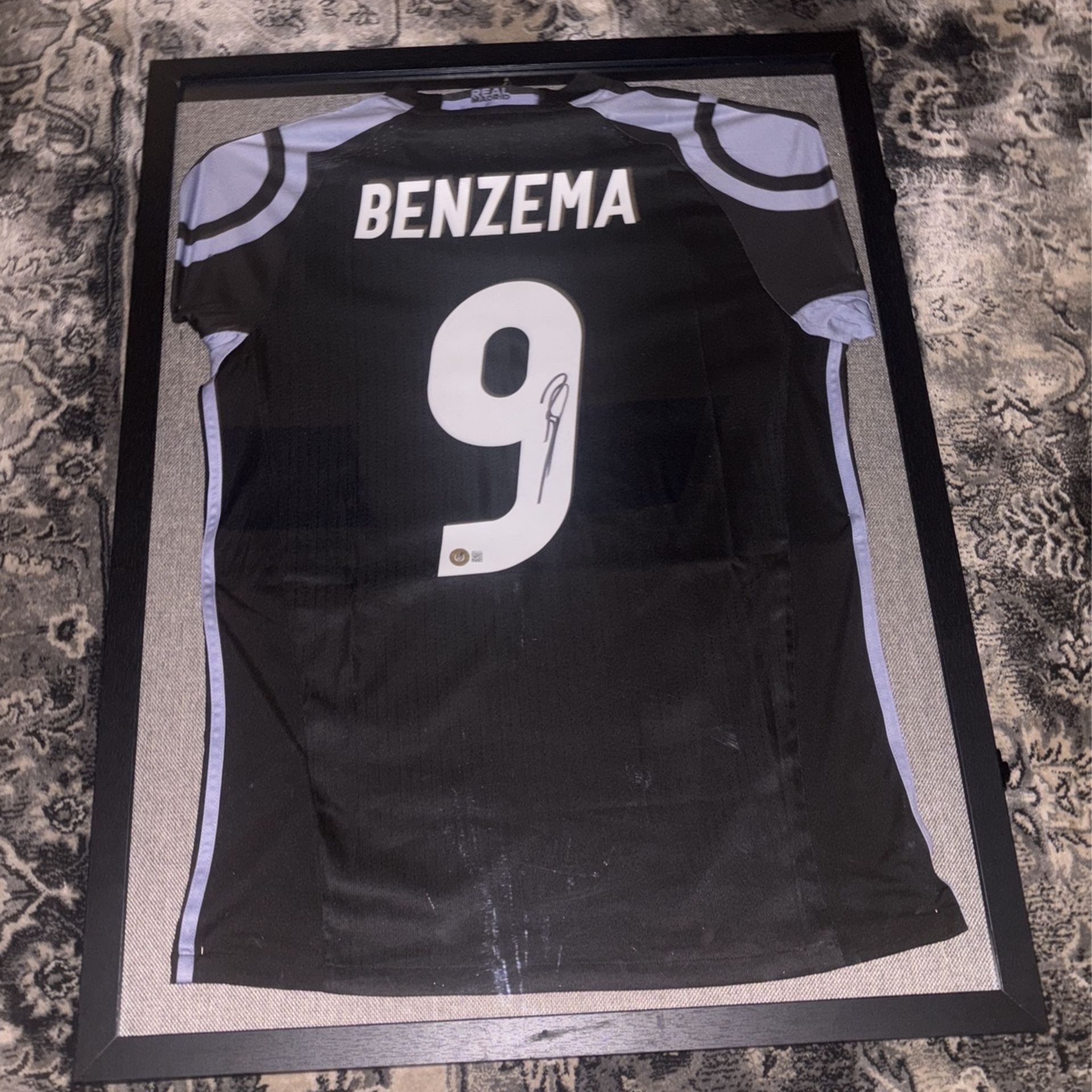 Kareem Benzema (beckett) Authenticated