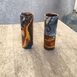 Bmx Bike Pegs W/custom Paint