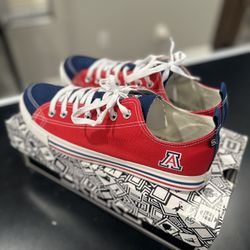 UofA Arizona Wildcats Converse Shoes Men’s Size 12 Low Tops