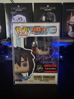 Sasuke Rinnegan Chase Autograph Funko (Naruto)