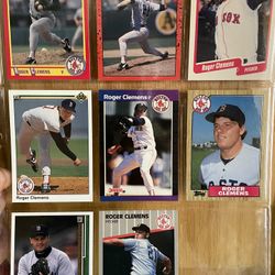 Roger Clemens Baseball Lot