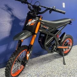 Riding'times GT-54 E Bike for Teens Adults, 48V 27AH 37MPH Electric Dirt Bike with 14"/12" Motor