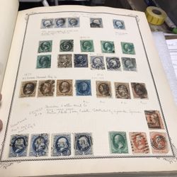 Vintage Stamp Album 