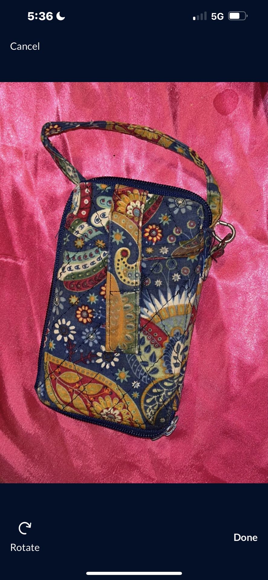 Vera Bradley Wristlet 