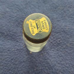 Vintage Rexall Drug Unlabeled Bottle