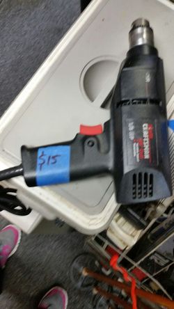 Craftsman 3/8 inch drill 1 third horsepower electric