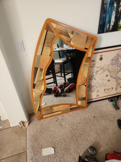 Custom Shaped Large Wall Mirror