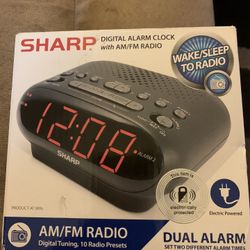 Sharp Radio Alarm Clock