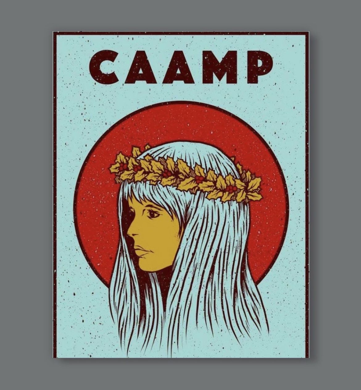 CAAMP - Misty Print - CAAMP The Band Print 11x14 In