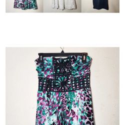 3 Gorgeous Flowy Women's
Dresses. All Size Small