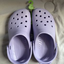 Lavender Crocs