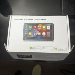 Portable Wireless Car Stereo 