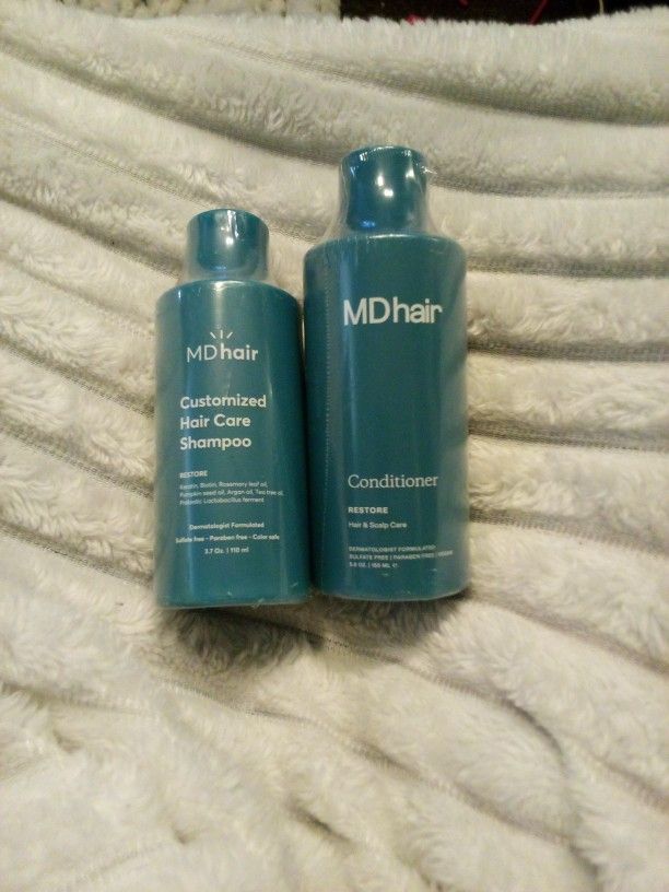 MDhair Shampoo And Conditioner Band New. Never Used