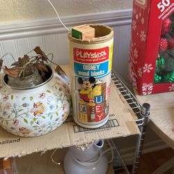 Vintage Playschool, Disney wood blocks
