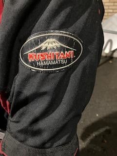 Kushitani Padded Protector Nylon And Leather Size M Jacket 