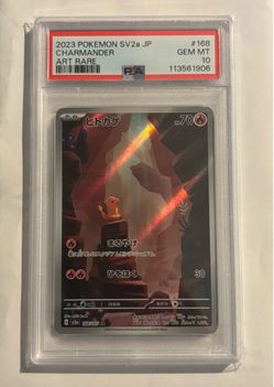 Charmander 168/165 JP PSA 10
